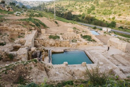 עין חניה, בריכות