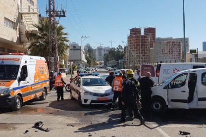תאונה בפתח תקווה