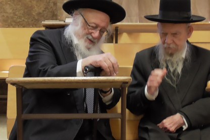 הגרי\"ג אדלשטיין, הגרב\"ד פוברסקי