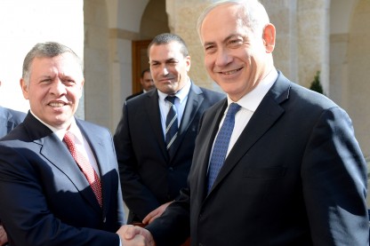 נתניהו, מלך, ירדן, עבדאללה