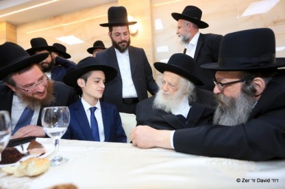 הרב חיים קנייבסקי, בר מצווה, נין, הרב מאיר רוט